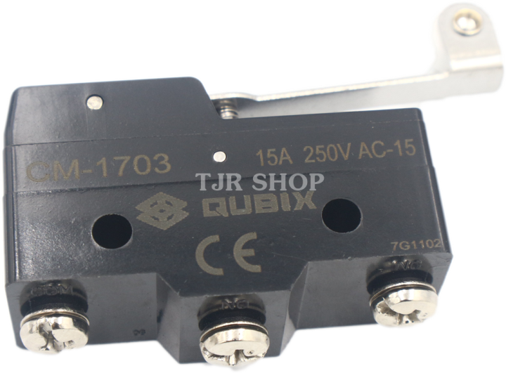 Buy%206/30%20++%20micro%20switch%20with%20wheel%20drive%2015A%20250V%201no%201NC%20micro%20switch%20with%20wheel%20drag%20limit%20switch%20microswitch%20model%20TM-1703%20-%20Image%204