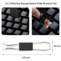 Universal Keyboard Key Cap Puller 2 In 1 Keycap Puller for Mechanical Keyboard Removal Tool Replacement Keycap Extractor Durable. 