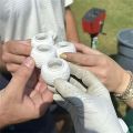 1Pcs Golf Ball Shot Glasses with Lid 1.5 Oz Golf Ball Shaped Shot Creative Gifts Easy to Clean.
