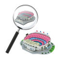 Miniature Football Field 3D DIY Puzzle World Famous Stadiums Models Football Game Peripheral Toys Fans Birthday Toys Gifts DDJ. 