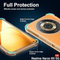 For Realme Narzo 60 5G Shockproof Bumper Case with Clear Soft TPU Protective Phone Cover Anti-Scratch.