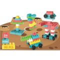 195pcs Hot Selling DIY Space Rocket Building Puzzle Blocks Kindergarten Gift Educational Intelligence Toys. 