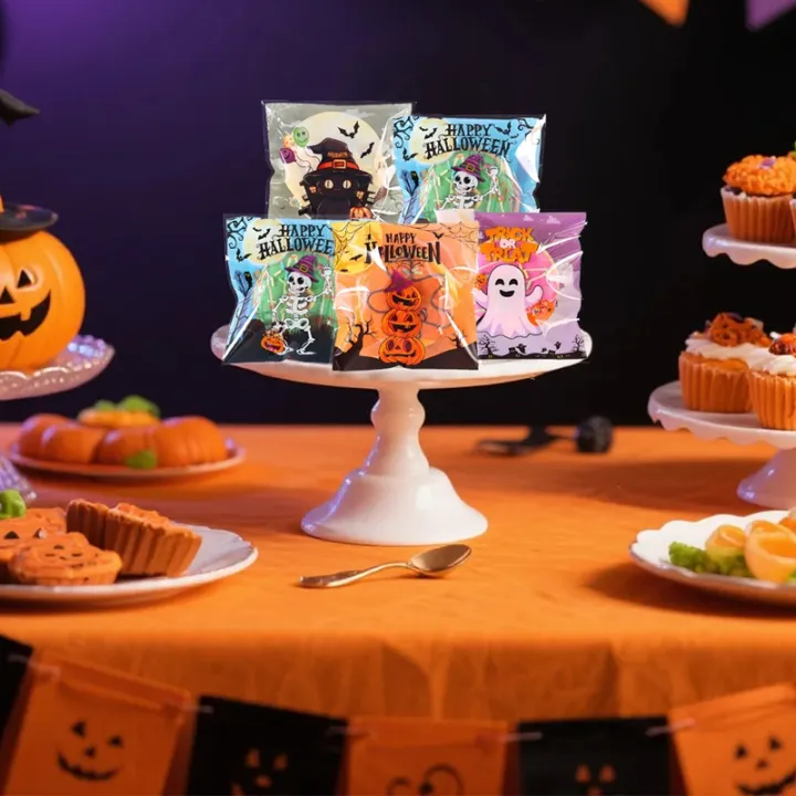 50/100Pcs%20Spooky%20Halloween%20Candy%20Bags%20Pumpkin%20Ghost%20%20Cookie%20Self-Sealing%20Bags%20Halloween%20Party%20Decor%20Trick%20or%20Treat%20-%20Image%207
