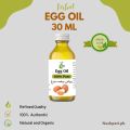 Egg Oil ( Edible ) 30 ml 100% Pure - Egg yolk Oil -  Roghan e Beza Murg - Nashpati Brand. 