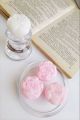 5 piece flower candles with marvelous fragrance. 
