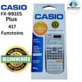 Fx 991es plus Calculator) fx 991 es plus 1st editoin scientific calculator best calculator for students fx 991es plus solar & Battery ,  color Silver. 