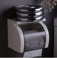 Bathroom Mobile Tissue Box R Wall Mount Waterproof Plastic Roll Pap. 