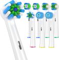 8Pack Replacement Brush Head Compatible with Braun Oral B Electric Toothbrushes, Toothbrush Head Fit for Oral b Vitality Pro. 