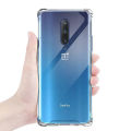 OnePlus 7 Pro Clear TPU Back Cover Slim Protective Transparent Case with Shock Absorption. 