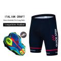 Quick Step Cycling Bib Shorts Men Outdoor Wear Bike 19D Padded Riding Bib Tights Bicycle Sports Cycling Shorts Quick-Dry. 