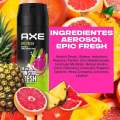 Original Axe Epic Fresh deodorant 150ML Grape Fruit and Tropical Pineapple Scent. 