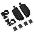 Motorcycles1-1/4" Bars Highway FootPegs Mount Clamp Footrest Pedal moto accessories For Harley Street Glide Road King Electra. 
