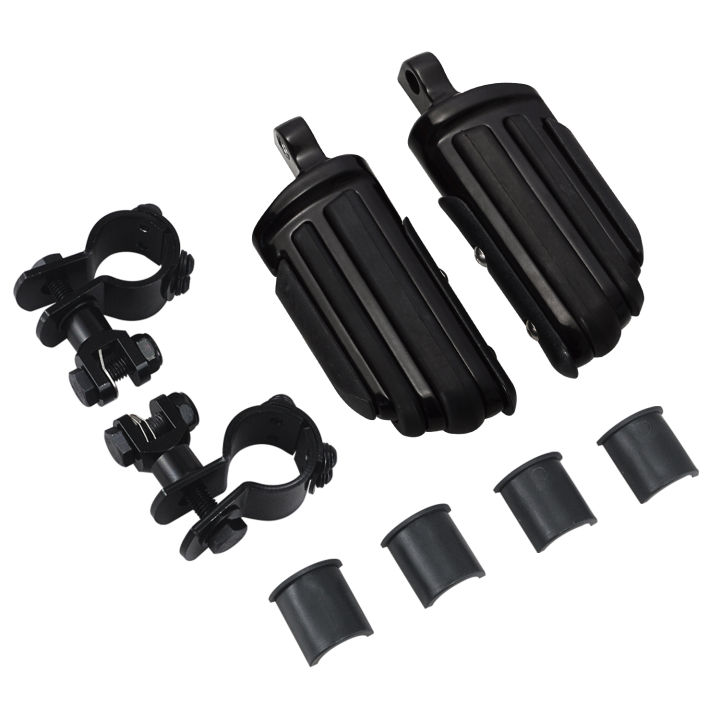 Motorcycles1-1/4"%20Bars%20Highway%20FootPegs%20Mount%20Clamp%20Footrest%20Pedal%20moto%20accessories%20For%20Harley%20Street%20Glide%20Road%20King%20Electra%20-%20Image%205