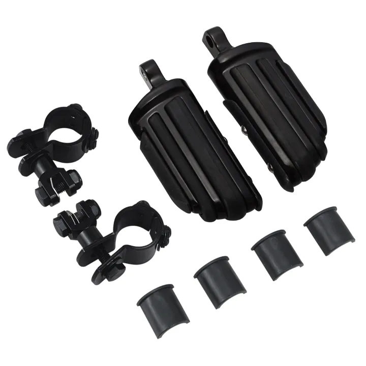 Motorcycles1-1/4"%20Bars%20Highway%20FootPegs%20Mount%20Clamp%20Footrest%20Pedal%20moto%20accessories%20For%20Harley%20Street%20Glide%20Road%20King%20Electra%20-%20Image%205