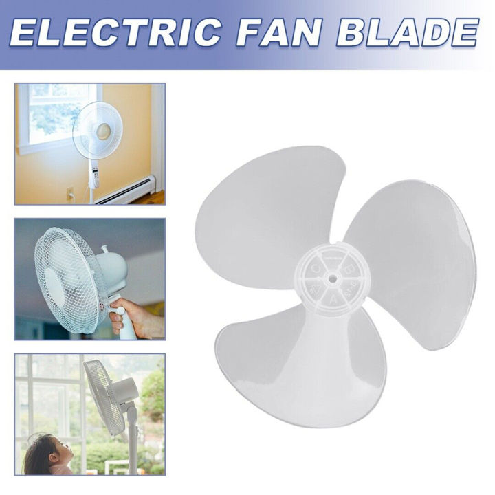 12%20Inch%203%20Leaves%20Fan%20Blades%20Household%20Clear%20Plastic%20Fan%20Blade%20Replacement%20For%20Pedestal%20Fan%20Stand%20Fan%20Table%20Fan%20Accessories%20-%20Image%202