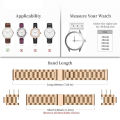 Quick Release Stainless Steel Watch Bands 20mm 22mm Smart Watch Strap Bracelet Wrist Watch Band For HUAWEI WATCH GT 3 Samsung. 