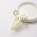 Ponytail Bow Big Hair Claw Crab Hair Accessories Ladies Solid Color Gradient Color Acrylic Bow Hairpin Hairpin Girl Headband. 