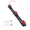 14" Red 3Lamp ID LED Light Bar Taiate Mount For Dodge RAM 1500 2500 3500 Sealed ID Light Bar Clearance. 