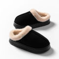 Women Fluffy Slippers for Autumn Winter Indoor EVA Thick Sole Anti-Slip Warm Unisex House Shoes. 