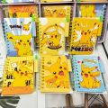 Pokemon Pikachu Notebook Cute Cartoon School Supplies Portable Diary Fashion Office Supplies Coil Book Children Holiday .