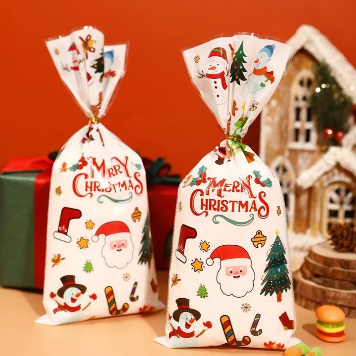 25/50/100pcs%20Christmas%20%20Bag%20Candy%20Bag%202026%20Merry%20Christmas%20Decoration%20For%20Home%20Xmas%20Navidad%20Noel%20New%20Year%20Packing%20Bags%20-%20Image%205