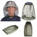 Outdoor Safe Travel Camping Mesh Cap Midge Mosquito Insect Hat Bug Head Net Face Protector. 