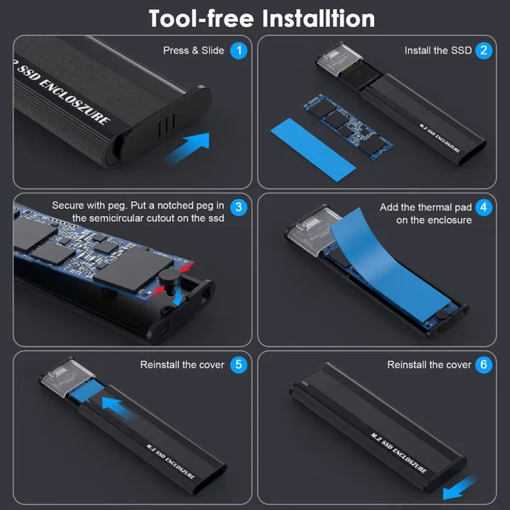 Solid-State%20Drive%20Enclosure%2010Gbps%20M.2%20NVMe%20SSD%20Enclosure%20Adapter%20Tool%20Free%20for%20Hard%20Drive%20Accessories%20-%20Image%205