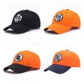 Anime Son Goku Hat Kakarotto Letter Embroidered Baseball Hat Outdoor Sunshade Hat Unisex Adjustable Cotton Duck Tongue Hat.