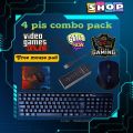 4 pis combo pack / kyeboard + Mouse+ Hub (usb 3.0) + Free Mouse pad. 