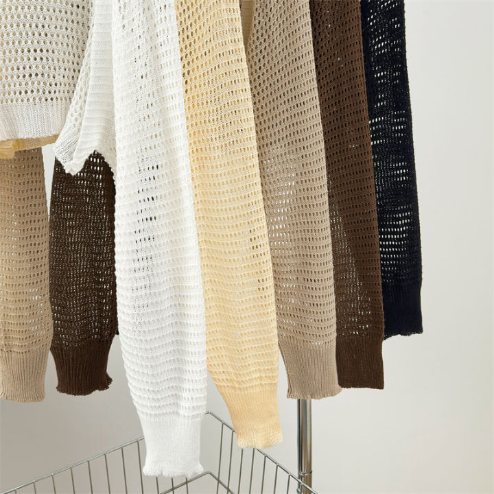 Crochet%20Knit%20Crop%20Cardigan%20Summer%20Beach%20Bikini%20Cover%20Up%20Long%20Sleeve%20Open-Front%20Bolero%20Sweater%20Shrug%20Top%20Women%20Vacation%20Outfit%20-%20Image%206