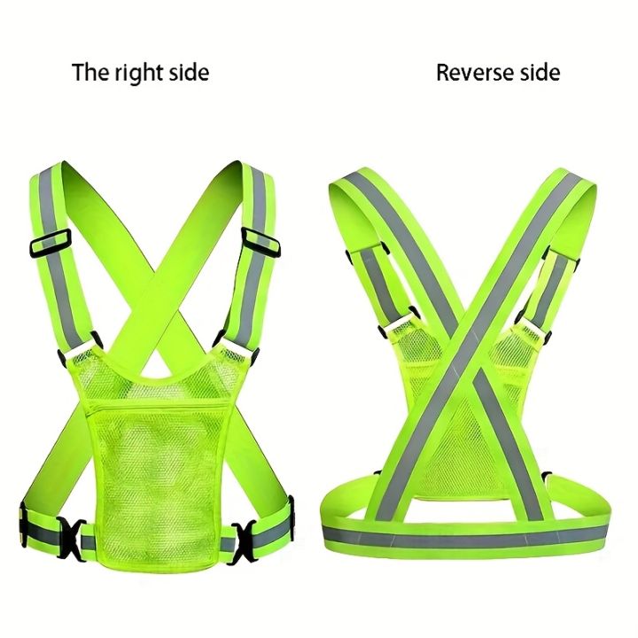 1Pc%20Adjustable%20Reflective%20Safety%20Vest%20with%202Pcs%20Reflective%20Bands%20-%20Bright%20Green%20&%20Yellow%20Reflective%20Strips,%20Breathable%20Spandex%20-%20Image%204
