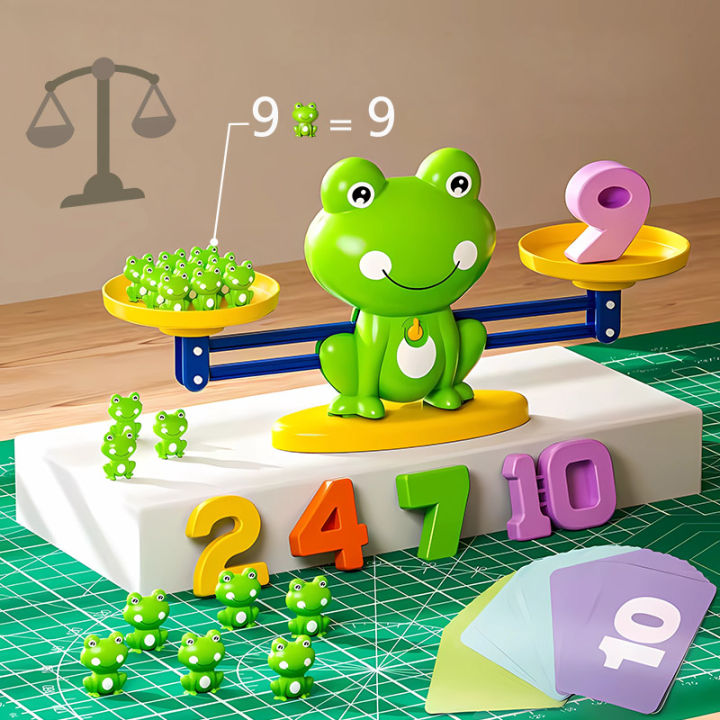 Early Education Educational Mathematics Teaching, Frog Balance ...
