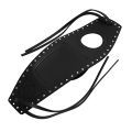 Motorcycle Black Front Leather Oil Fuel Tank Cover Storage Bag For Harley Sportster Iron XL 883 1200 Forty Eight Seventy Two. 