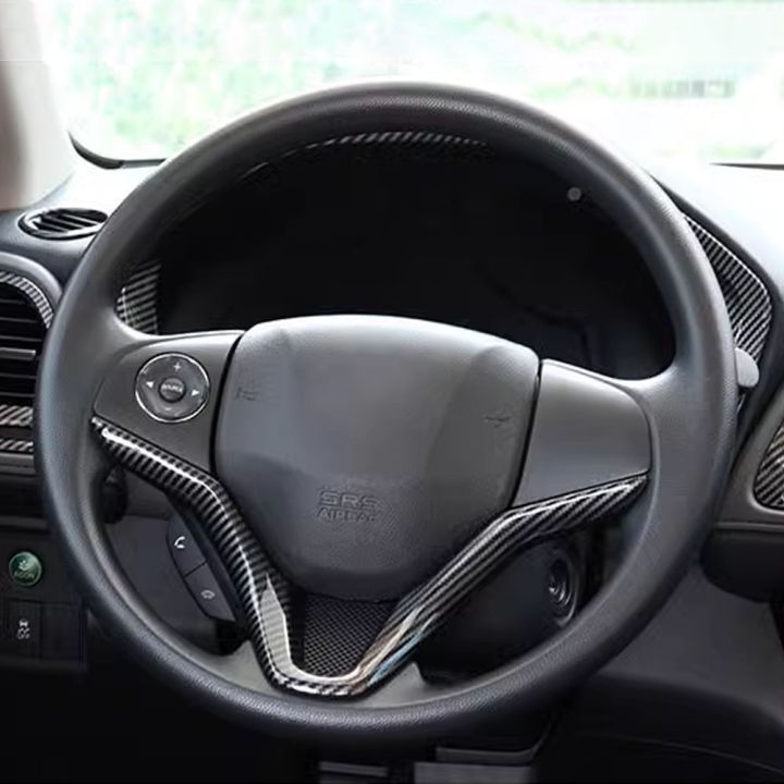 For%20Honda%20Fit%202018%202019%20City%202014-2019%20HRV%202016-2019%20Vezel%202014-2019%20Steering%20Wheel%20Trim%20Decoration%20Sticker%20Cover%20Accessories%20-%20Image%203