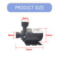 Mini DC12V or DC24V Brushless Motor Submersible Aquarium Water Pump Pond Fountain For Fish Tank Garden Ultra Quiet Water Pump. 