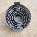6PC Air Fryer Mats - 450°F Silicone Non-Stick Dual Texture Dishwasher Safe Crispy/Steam Cooking. 