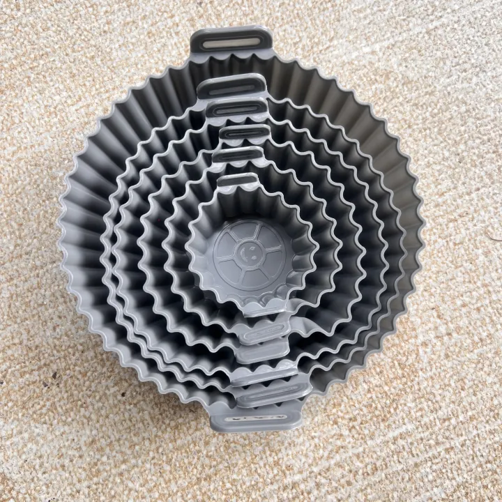6PC%20Air%20Fryer%20Mats%20-%20450%C2%B0F%20Silicone%20Non-Stick%20Dual%20Texture%20Dishwasher%20Safe%20Crispy/Steam%20Cooking%20-%20Image%207