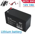 12V 7Ah 18650 Lithium Battery Pack Built-In
40A BMS. For Sprayer, Surveillance Camera
Children's toy car Battery, Backup Power. 