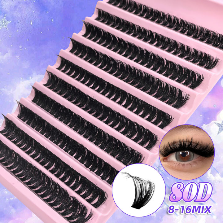200PCS%20D%20Curl%20Eyelash%20Cluster%20Set%20with%2030D40D80D%20and%2080D%20Spiky%20Style%20Natural%20Wispy%20Volume%20Lashes%20-%20Image%207