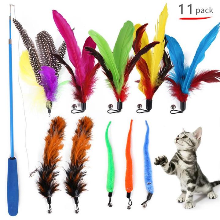 11pcs%20Replacement%20Cat%20Feather%20Toy%20Set%20Feather%20Replacement%20Head%20Retractable%20Cat%20Stick%20Cat%20Products%20-%20Image%207