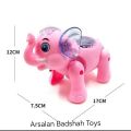 Cute Baby Elephant Toy ,LED Lighting & Lovely Sounds Battery Operated Toy For kids .( Require 5AA Batteries, Not Included). 