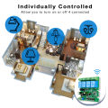 4CH eWeLink Smart Wifi Switch Relay Module AC DC 7-32V 85V-250V 10A Inching Timer Relay Dry Contact Work with Alexa Google Home. 