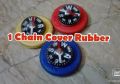 Bike Chain Cover Rubber  Fancy RED.Chain Rubber 1 piece. 