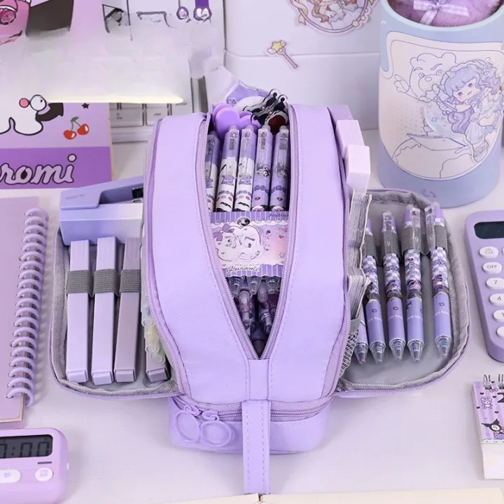 Quadruple%20Window%20Pencil%20Case%20Large%20Capacity%20Stationery%20Organizer%20Multi-Layer%20Compartments%20for%20School%20Office%20Cosmetic%20Storage%20-%20Image%202