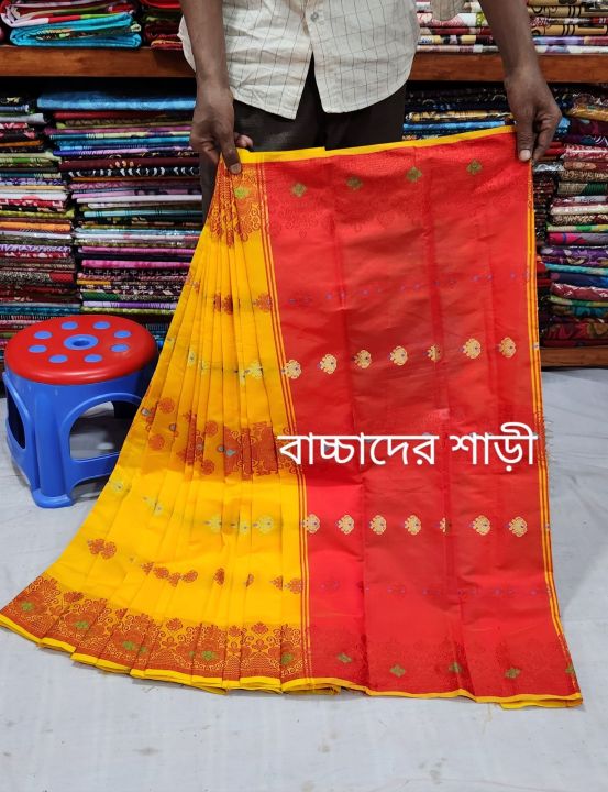 baby jamdani saree traditional saree occasional saree for baby saree