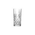 Crystal Glass Drinkware Set (Highball Cocktail Tumbler (340ml) - 6 Piece). 