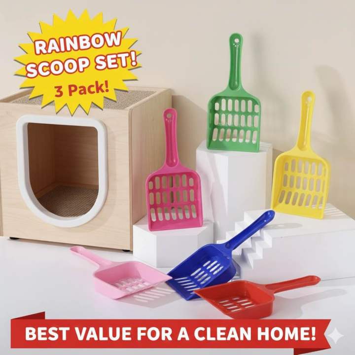 (Pack of 3) Imported Cat Litter Sccoop | Daraz.pk