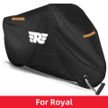 Motorcycle Cover Waterproof Outdoor Scooter UV Protector Dust Rain Cover For Royal Enfield Bullet/Meteor/Classic 350 500. 
