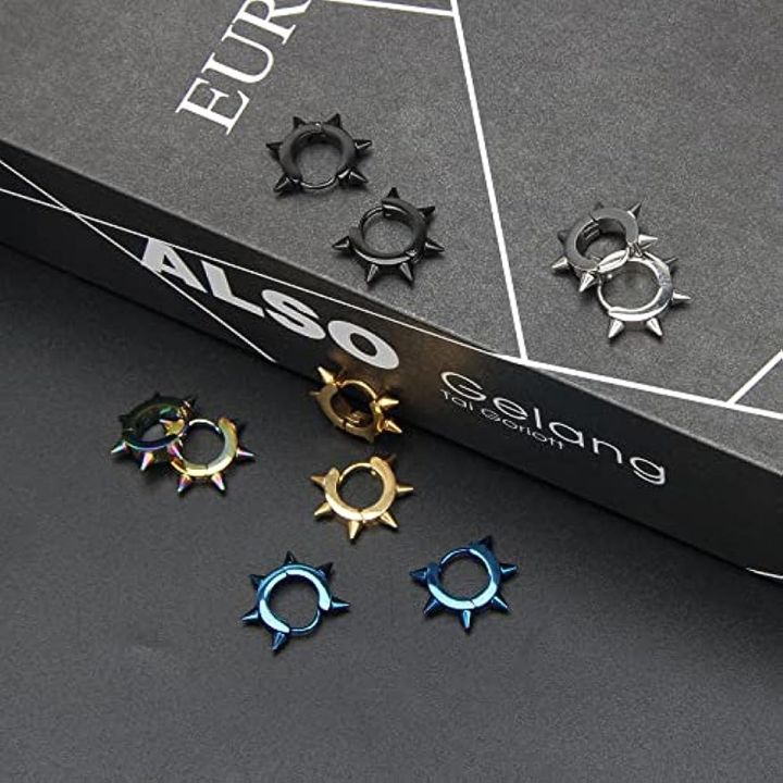1%20Pairs%20Stainless%20Steel%20Hinged%20Hoop%20Earrings%20For%20Men,%20Punk%20Spike%20Earrings%20-%20Image%204