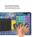 Gaming Large Mousepad Periodic Table of Chemical Elem Mouse Pad Xxl Anti-slip Mousemat PC Extended Mat Gaming Keyboard Desk Pad. 